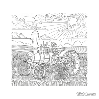 Antique Steam Tractor