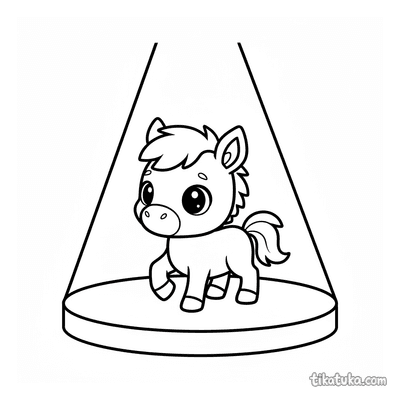 Baby Pony on Stage
