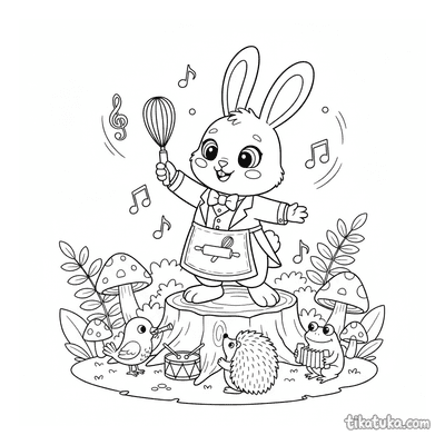 Bunny Baker Conducting Forest Band