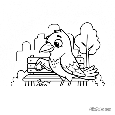 Helpful Crow