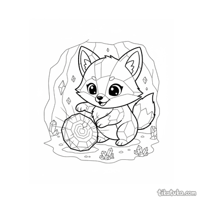 Crystal Fox Pup