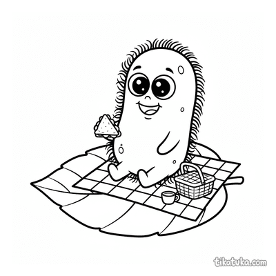 Bacterium Having a Picnic