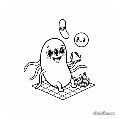 Bacterium Having a Picnic