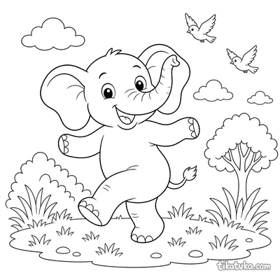 Dancing Elephant