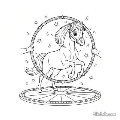 Equestrian Trick Pony