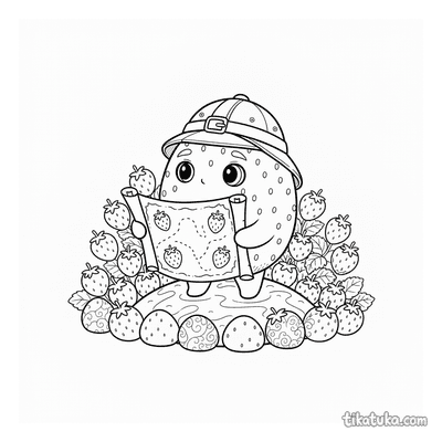 Explorer Mochi with a Map