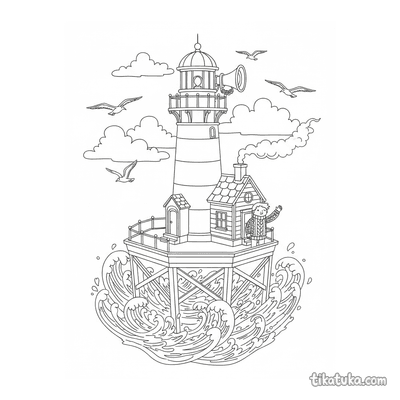 Floating Lighthouse Platform