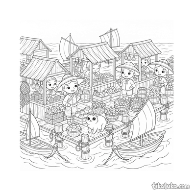 Floating Market Platform