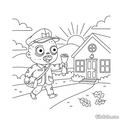 Zombie Newspaper Delivery