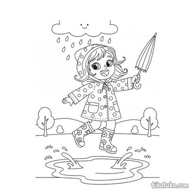 Girl in the Rain