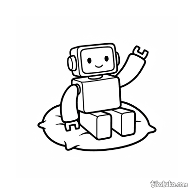 Happy Block Robot