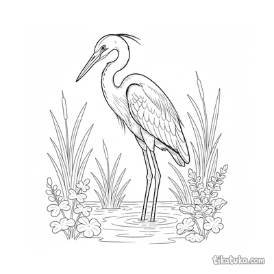 Heron Fishing