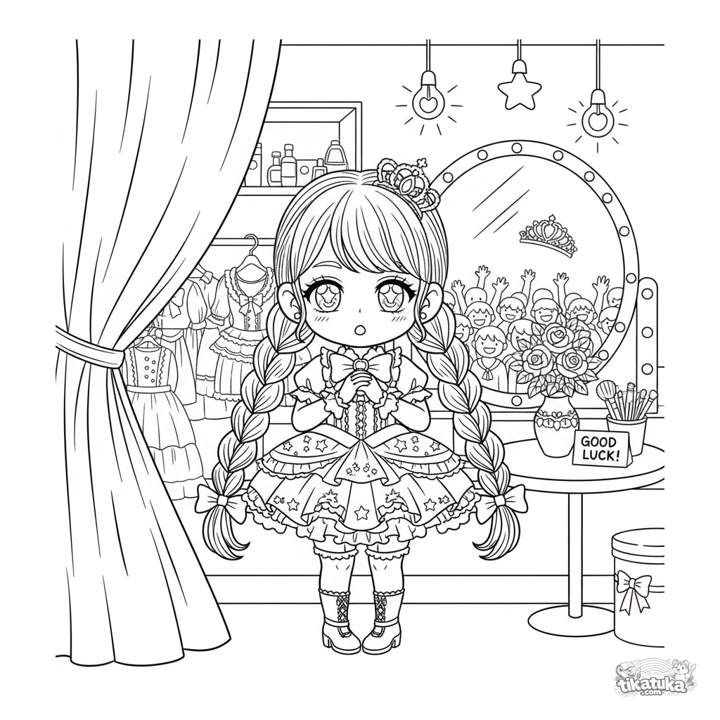 Idol Singer Backstage Moment Before Concert