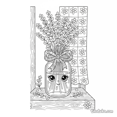 Lavender in a Jar