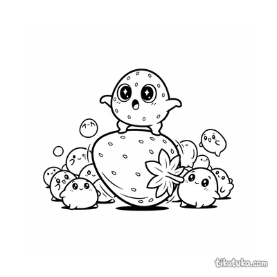 Mochi Balancing on a Rolling Berry