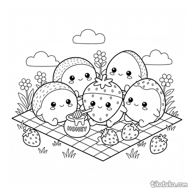Mochi Picnic Blanket Gathering