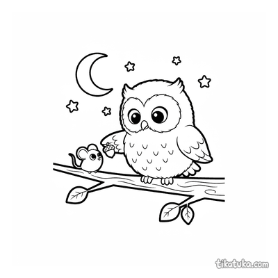 Owl and Mouse