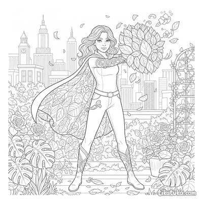 Plant Hero in a Rooftop Garden