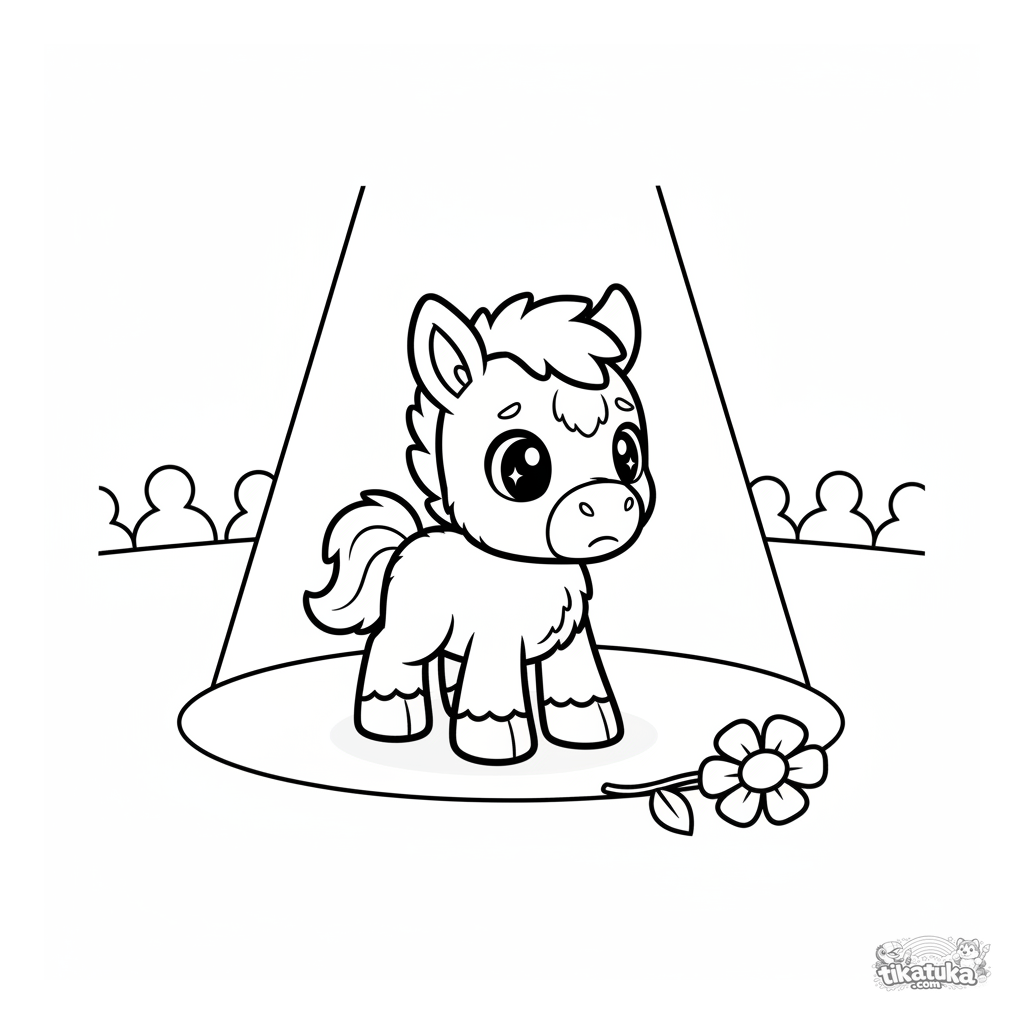 Foal in the Spotlight