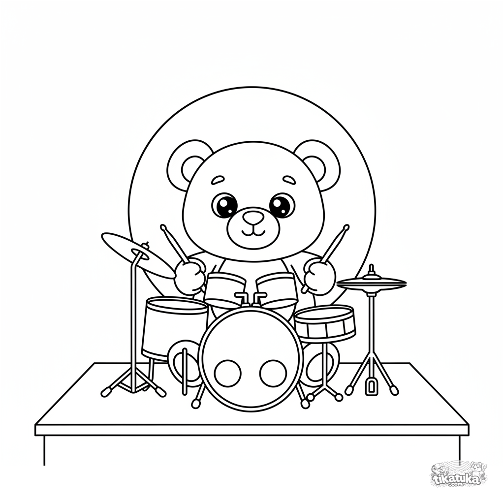 Teddy Bear Drummer