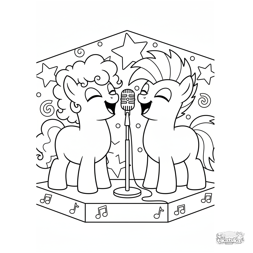 Pony Singing Duet