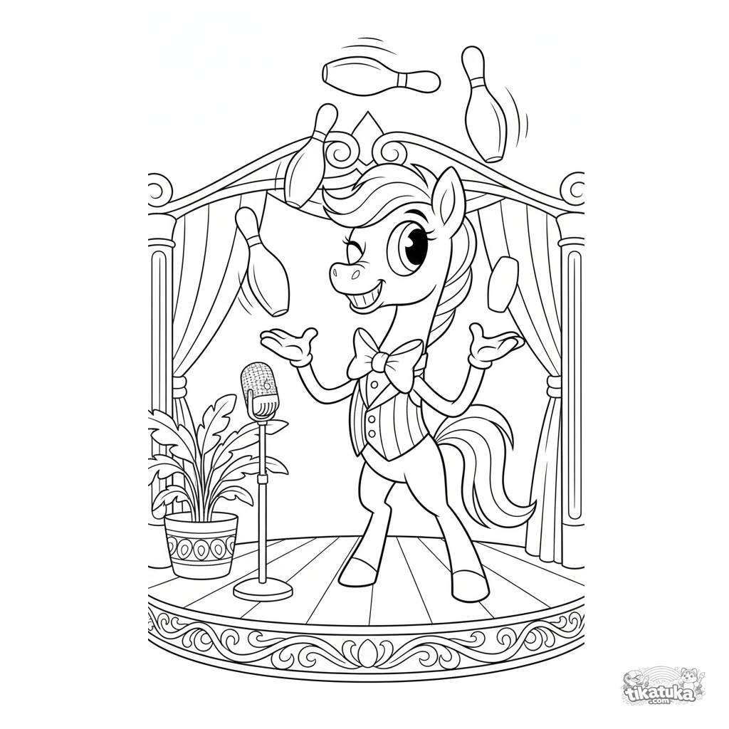 Pony Juggler Vaudeville