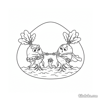 Radish Pulling Contest