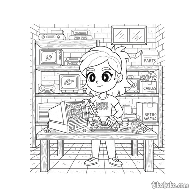 Retro Computer Collector Repairing
