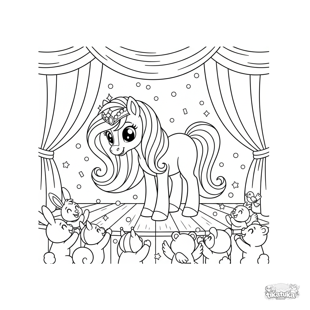 Show Pony on Stage