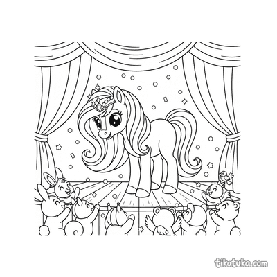Show Pony on Stage