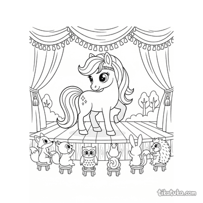 Show Pony on Stage