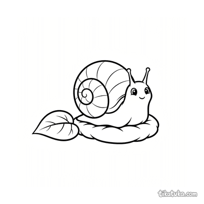 Snail with Shell House