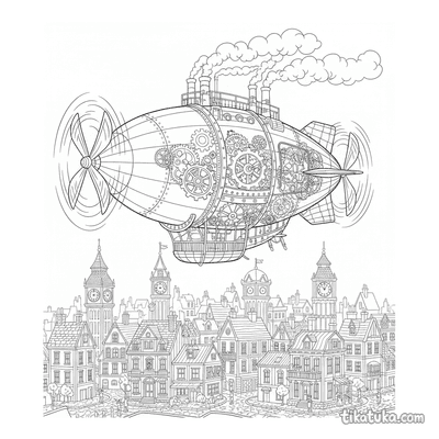 Steam-Powered Zeppelin