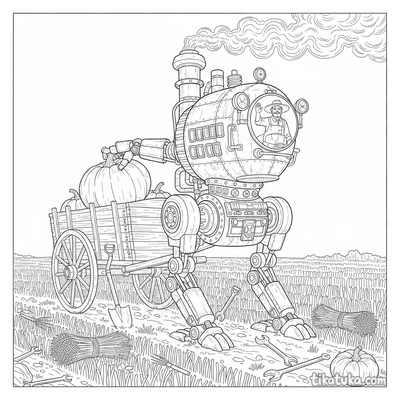Steam-Powered Farm Mecha