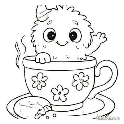 Tiny Monster in a Teacup