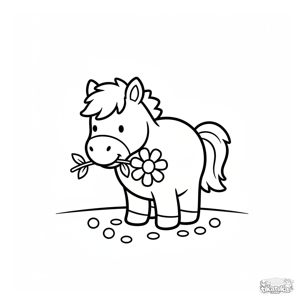 Little Pony Taking a Bow