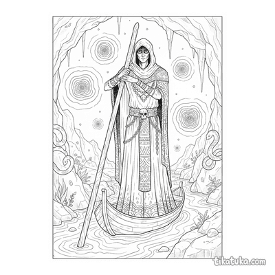 River Styx Boatman in the Cave