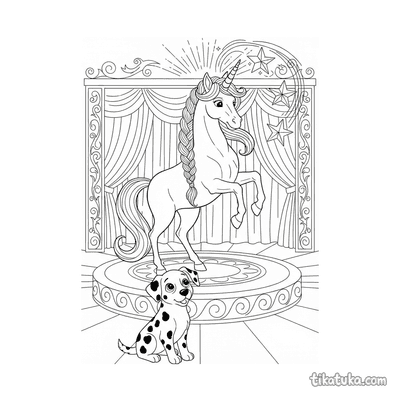 Unicorn Juggler