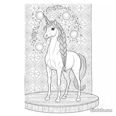 Unicorn Juggler on Stage