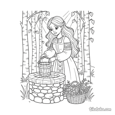 Girl at the Well of Living Water