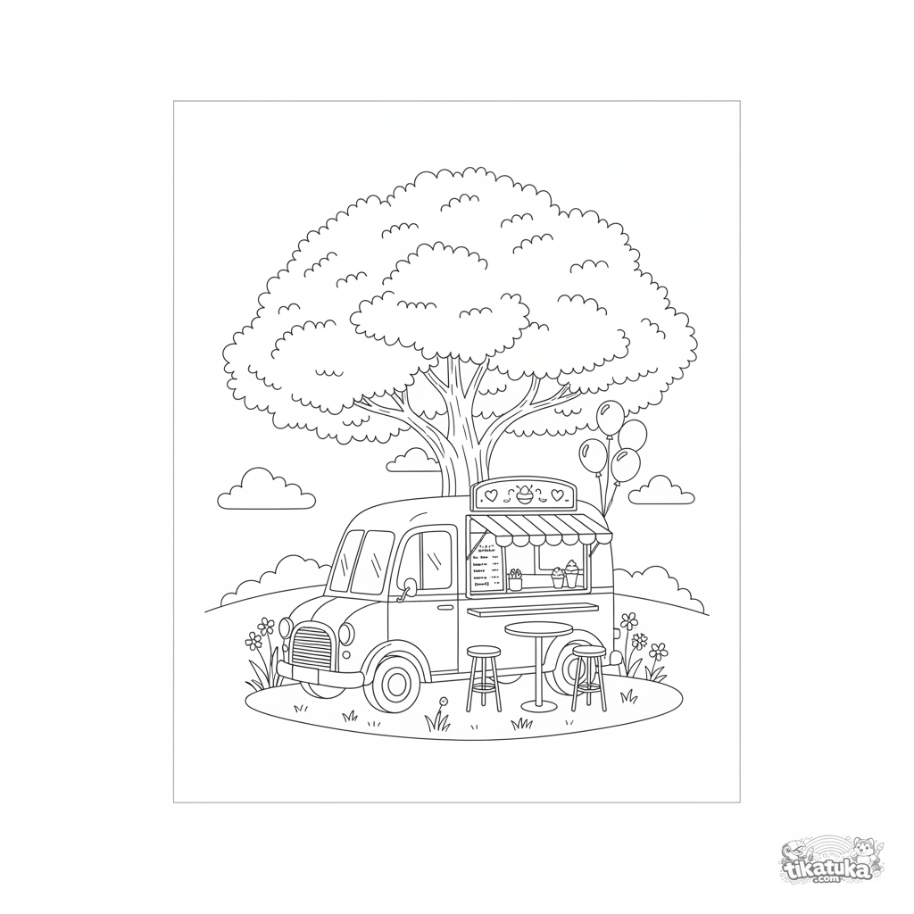 Vintage Ice Cream Truck