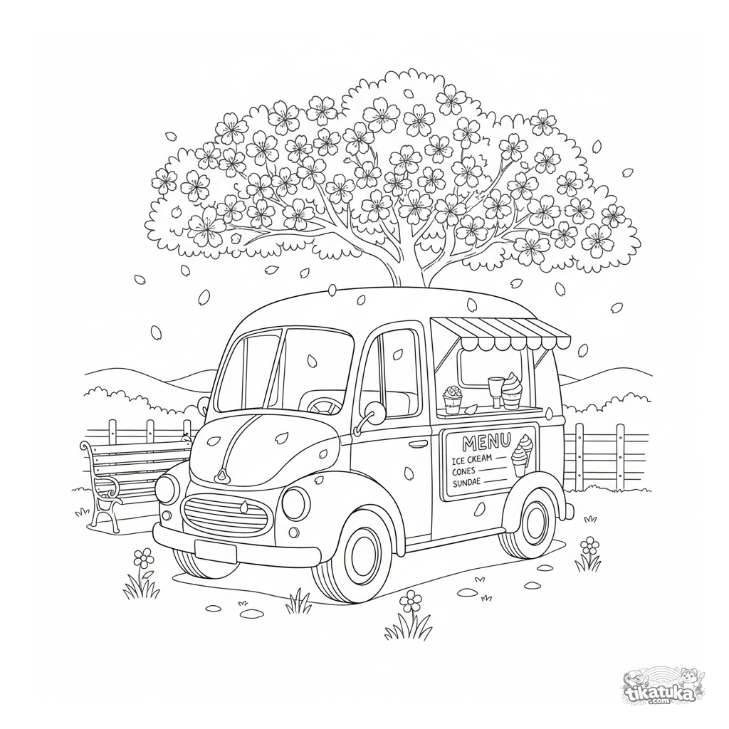 Vintage Ice Cream Truck