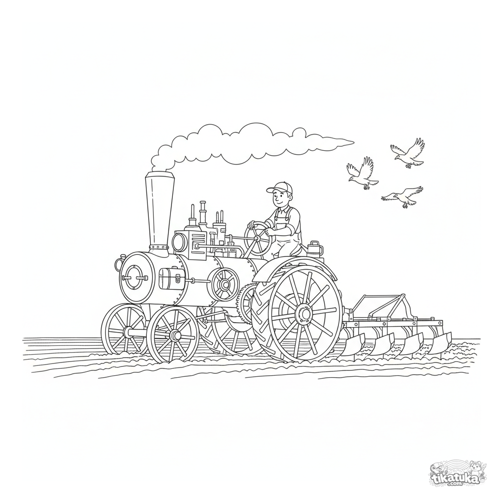 Vintage Steam Tractor