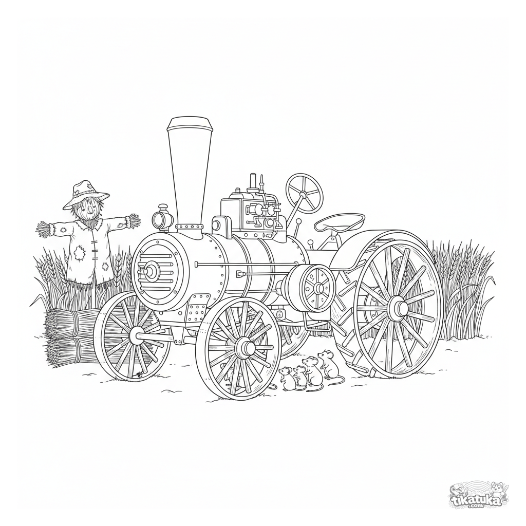 Vintage Steam Tractor