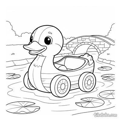 Duck Pedal Boat